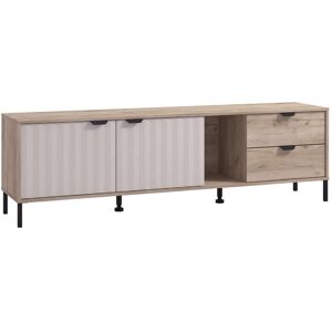 Home affaire Tv-meubel Vandea TV-Lowboard, TV-kast, TV-standaard, modern design grijs