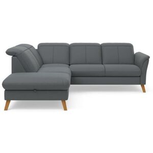 sit&more Hoekbank Romero naar keuze met of zonder tv-functie, slaapfunctie, bedkist Luxe-microvezel ALTARA NUBUCK®