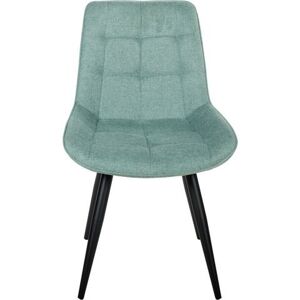 Duo Collection Eetkamerstoel Iris eetkamerstoel, set van 4 robuuste bekleding, gestikte bekleding, tot 110 kg belastbaar (set, 4 stuks) groen