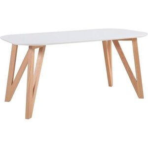 SalesFever Eethoek bestaand uit 4 moderne beklede stoelen en een 180 cm brede tafel (set, 5-delig) geel