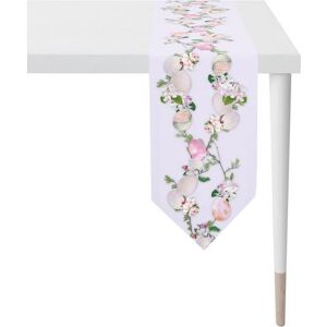 APELT Tafelband 6907 HAPPY EASTER, paasdecoratie, Pasen (1 stuk) roze 25x175 cm