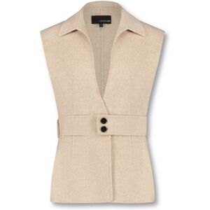 Arma - Susan Wollen Gilet Beige - 38 - Dames Beige 38 female