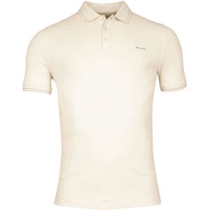 Baileys Polo Two-Tone Oxford Piqué Subtle Tipping Detail Kitt / male