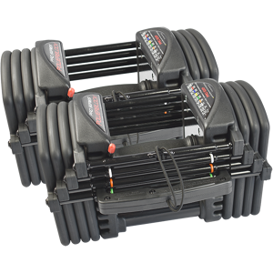 PowerBlock PRO EXP SET 5-50 verstelbare dumbbells 2,2 t/m 22,7 kg