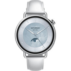 Xiaomi Watch S4 41mm Leather Strap - Wit Smartwatch