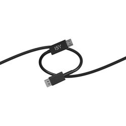 ISY Idp-1032 Hdmi-kabel 15 M Zwart