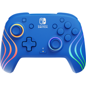 PDP Afterglow Wave Bedrade Controller - Nintendo Switch/oled Blauw