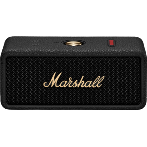 Marshall Emberton Iii Speaker Bt Black And Brass Bluetooth-speaker Zwart
