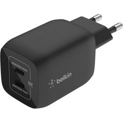 Belkin 65w Pd Pps Dual Usb-c Gan Charger - Universal