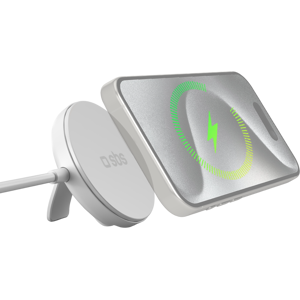 Sbs Mobile Wireless Charger 15w Qi2 Stand Draadloze Oplader