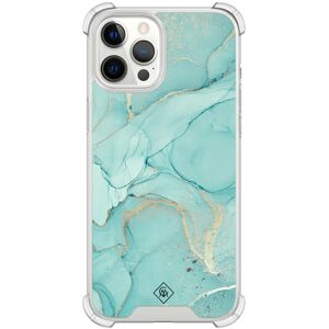 Casimoda iPhone 12 Pro Max shockproof hoesje - Touch of mint