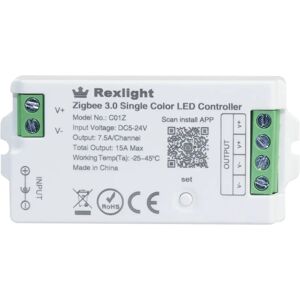 LedstripKoning Hue compatible - Losse Zigbee controller - Witte ledstrips bedienen met Philips Hue