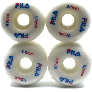 Fila Skateboardwheel 52MM skateboard wielen Wit 52 heren