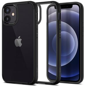 Spigen Doorzichtig Hybrid iPhone iPhone 12 Mini Hoesje Zwart Appelhoes, dé specialist voor al je Apple producten