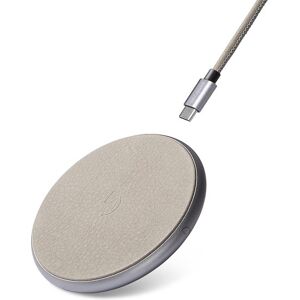 Decoded Leather Draadloze iPhone Oplader + Kabel Grijs Appelhoes, dé specialist voor al je Apple producten