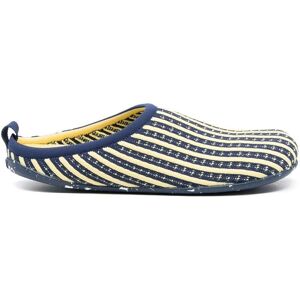 Camper Wabi ribgebreide slippers - Geel