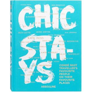 Assouline Chic Stays boek - Blauw