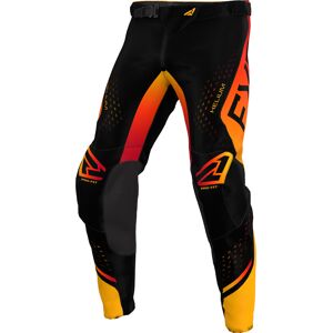 FXR Helium LE Motorcross broek - Zwart Oranje