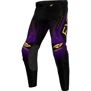 FXR Helium 2024 Motorcross broek - Zwart Donkerrood Goud