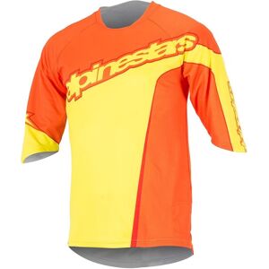 Alpinestars Crest 3/4 Fiets Shirt - Geel