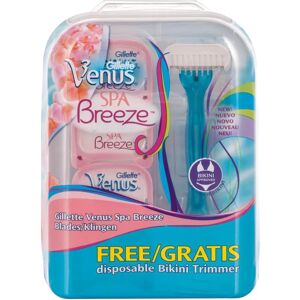 Gillette venus Breeze Spa Bikini Trimmer + 4 scheermesjes