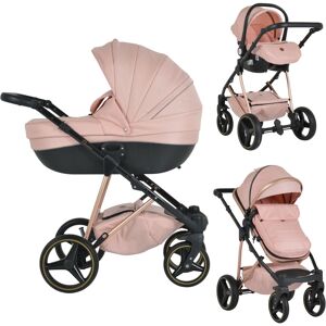 Cangaroo Florence Pink 3-in-1 Kinderwagen incl. Autostoel 109995