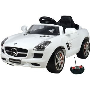 Eco Toys Mercedes SLS Wit Elektrische Kinderauto CLB-681r