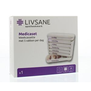 Blockland Medicaset medicijnbox wit 5V braille