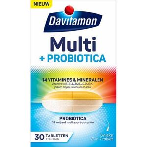 Davitamon Multi + probiotic 30tb