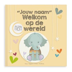 YourSurprise Boek met naam en foto - Welkom op de wereld - Softcover