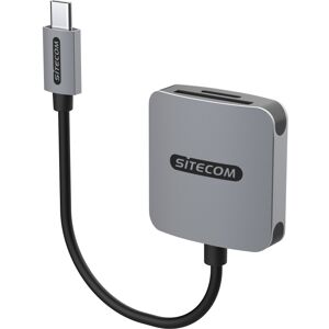 SiteCom USB-C Card Reader UHS-I (104MB/s) kaartlezer