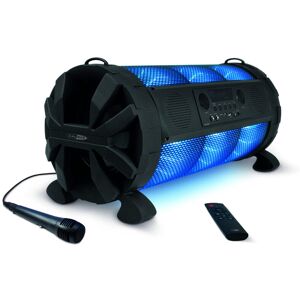 Caliber Bluetooth Speaker met Feestverlichting - Karaoke Partybox - 8 Uur Speeltijd - Met Microfoon (HPG519BTL)