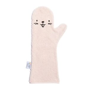 Nifty baby shower glove Pink Beaver Maat