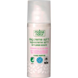 MATAS Natur Dagcrème SPF15 met aloë vera en vitamine E 50 ml