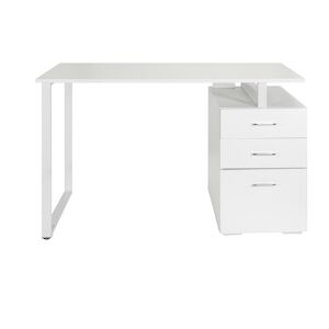 hjh OFFICE EASY WORK V 120 x 50 - Bureau Wit