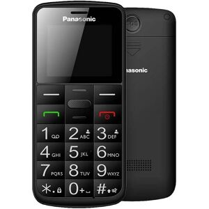 Panasonic KX-TU110 Senioren mobiele telefoon SOS-functie Zwart