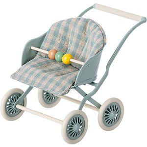 Maileg wandelwagen baby muisjes Mint