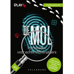 Pelckmans Uitgevers De Mol Puzzelboek 3 - Pelkmans - Saskia Martens