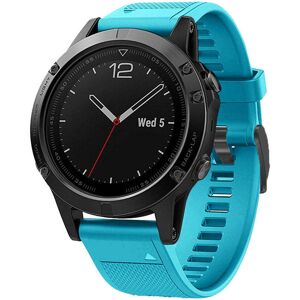 Garmin Quatix 8 - 47mm siliconen bandje (lichtblauw)