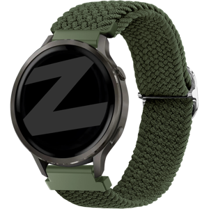 Bandz Garmin Vivoactive 4s verstelbare nylon band (groen)