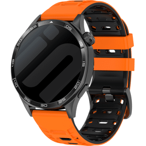 Huawei Watch GT 5 Pro - 46mm mecha sport band (oranje/zwart)