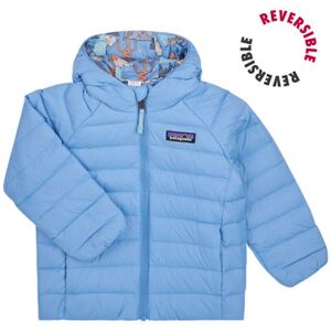 Donsjas Patagonia BABY REVERSIBLE DOWN SWEATER HOODY Blauw 12 Monate,18 Monate,2 Jahre,3 Jahre,4 Jahre Boy