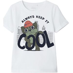 T-shirt Name it - Wit 12 / 18 maanden,9 / 12 maanden,4 jaar,5 jaar,2 / 3 jaar,7 / 8 jaar,1 / 2 jaar Boy