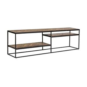 Furntastik Revello Tv Unit, Brown Cuban, bruin