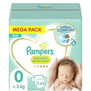 Pampers - Premium Protection - Maat 0 - Maandbox - 144 luiers - Premature luiers