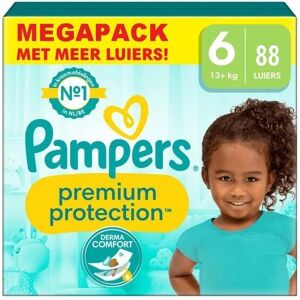 Pampers - Premium Protection - Maat 6 - Megapack - 88 luiers - 13KG