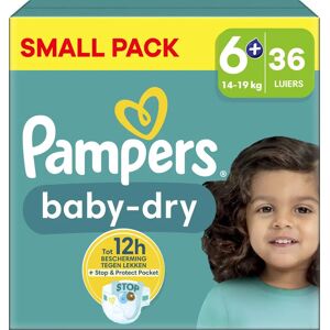 Pampers - Baby Dry - Maat 6+ - Small Pack - 36 luiers