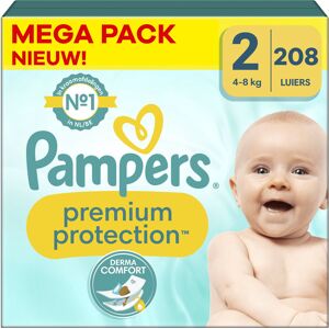 Pampers - Premium Protection - Maat 2 - Maandbox - 208 luiers