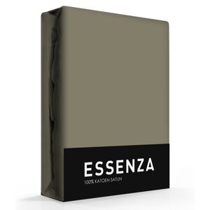 Essenza Hoeslaken Satijn Taupe-90 x 210 cm Taupe