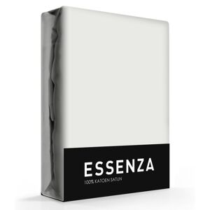 Essenza Hoeslaken Satijn Zilver-90 x 210 cm Grijs